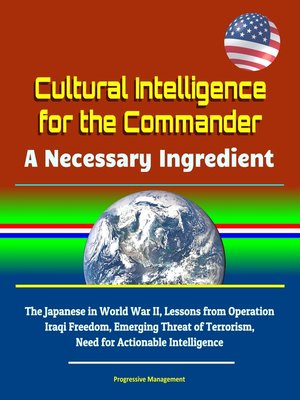 cover image of Cultural Intelligence for the Commander